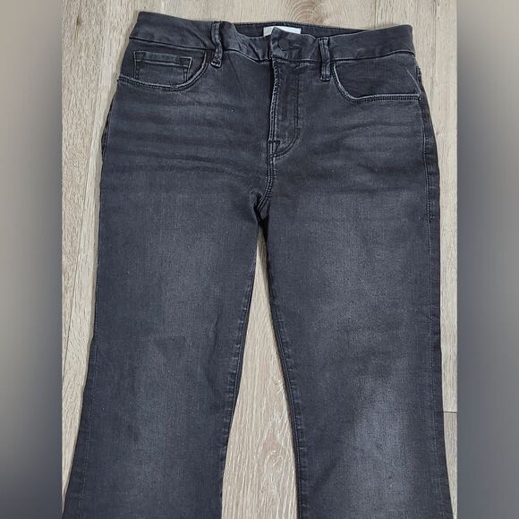 Frame Le Crop Mini Boot Denim Jeans Sz 29 - Picture 12 of 12